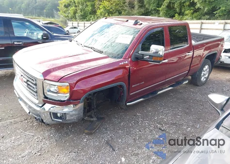 2015 GMC Sierra K2500 Slt из США, поврежденный, VIN 1GT12ZE82FF551523